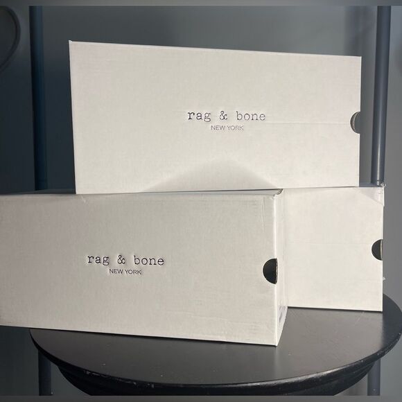 Rag & Bone Pool Slides in White Brand New In Box in Size 9 - Picture 4 of 12